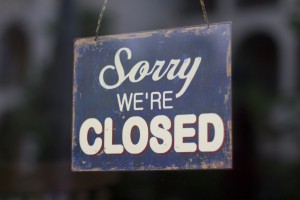 Sorry-were-closed